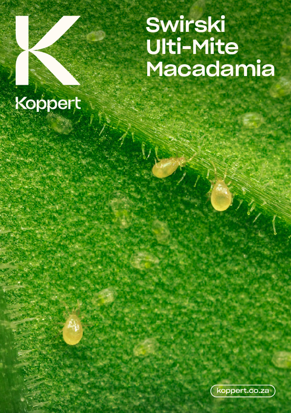 Macadamia Swirski Ultimite leaflet