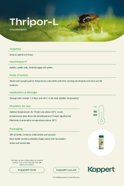 Thripor-L Leaflet